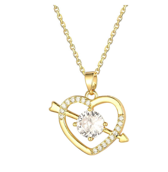 Heart Necklace - Crystallic