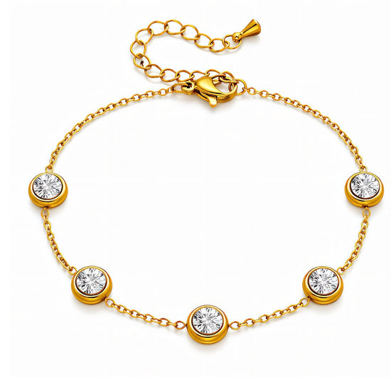 cubic zirconia bracelet sparkle
