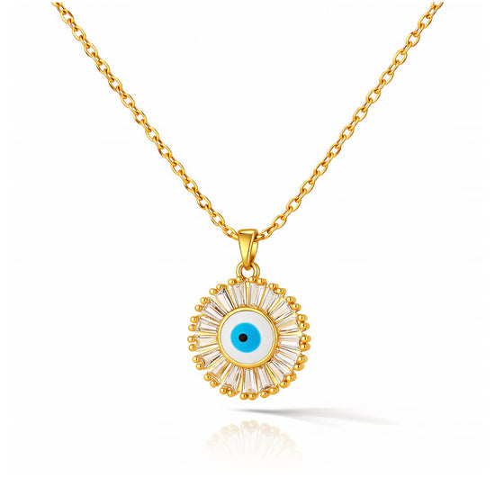 Evil Eye Necklace - Crystallic
